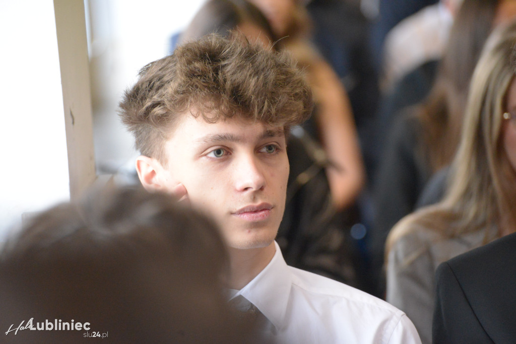 Pożegnanie maturzystów w ZSOT w Lublińcu