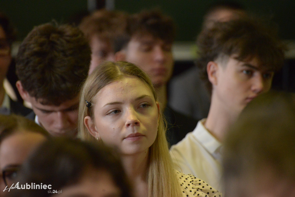 Pożegnanie maturzystów w ZSOT w Lublińcu