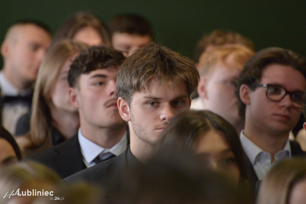 Pożegnanie maturzystów w ZSOT w Lublińcu