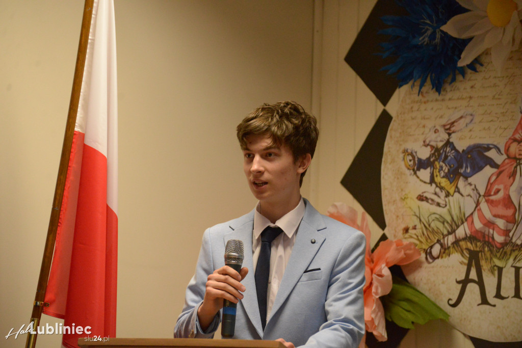 Pożegnanie maturzystów w ZSOT w Lublińcu