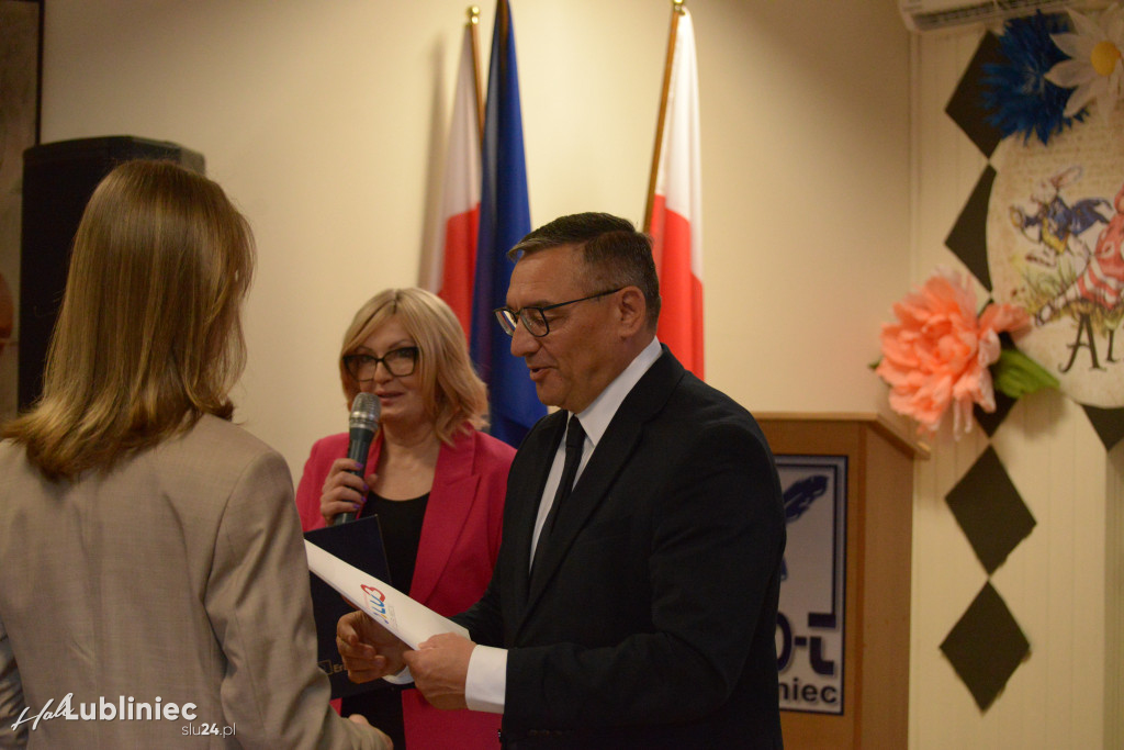 Pożegnanie maturzystów w ZSOT w Lublińcu