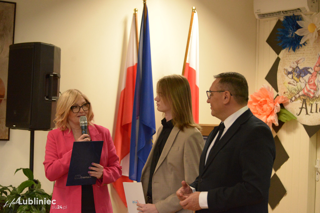 Pożegnanie maturzystów w ZSOT w Lublińcu