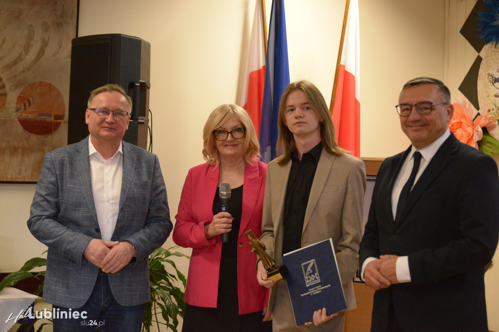 Pożegnanie maturzystów w ZSOT w Lublińcu