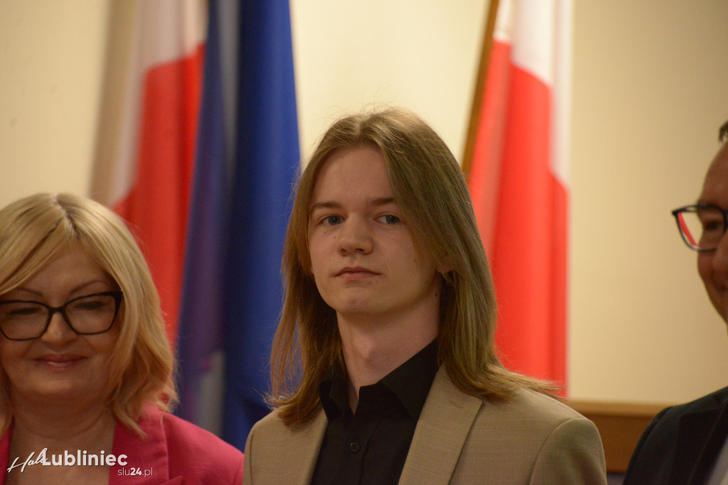 Pożegnanie maturzystów w ZSOT w Lublińcu