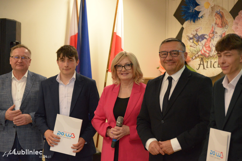 Pożegnanie maturzystów w ZSOT w Lublińcu