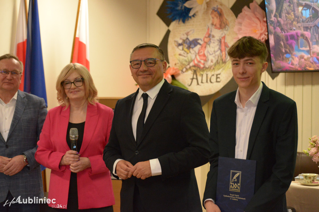 Pożegnanie maturzystów w ZSOT w Lublińcu