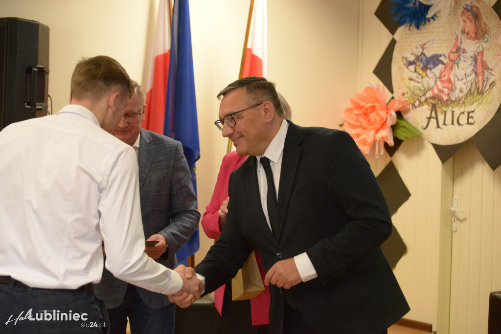 Pożegnanie maturzystów w ZSOT w Lublińcu