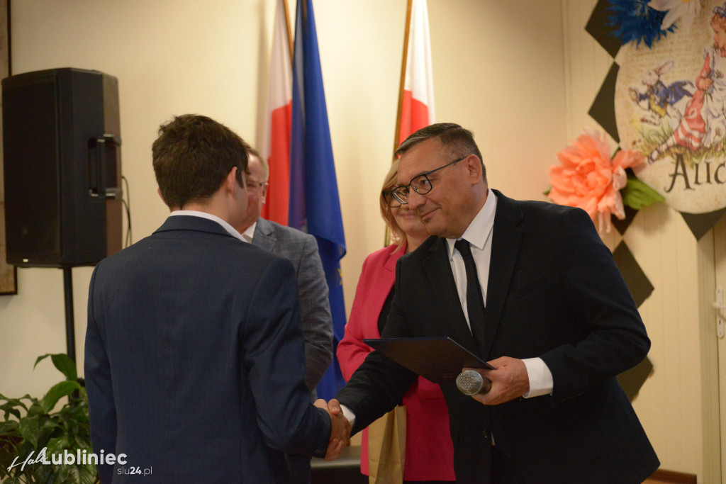 Pożegnanie maturzystów w ZSOT w Lublińcu