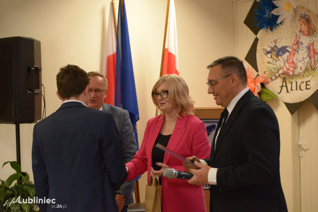 Pożegnanie maturzystów w ZSOT w Lublińcu