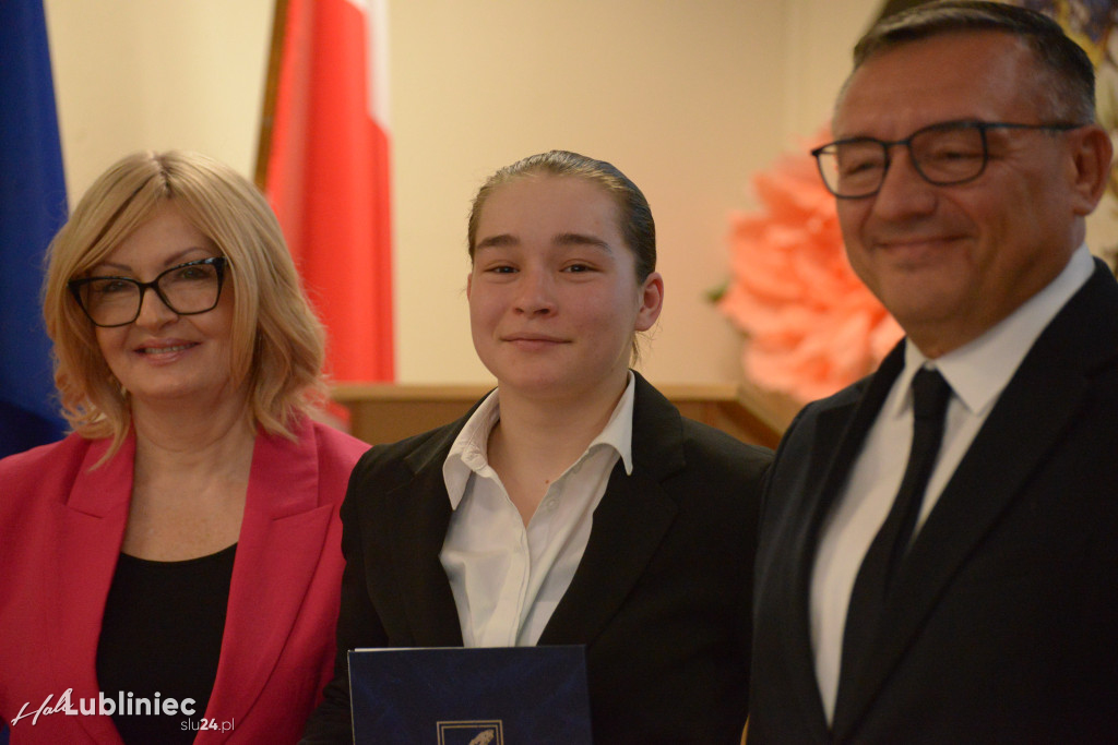 Pożegnanie maturzystów w ZSOT w Lublińcu