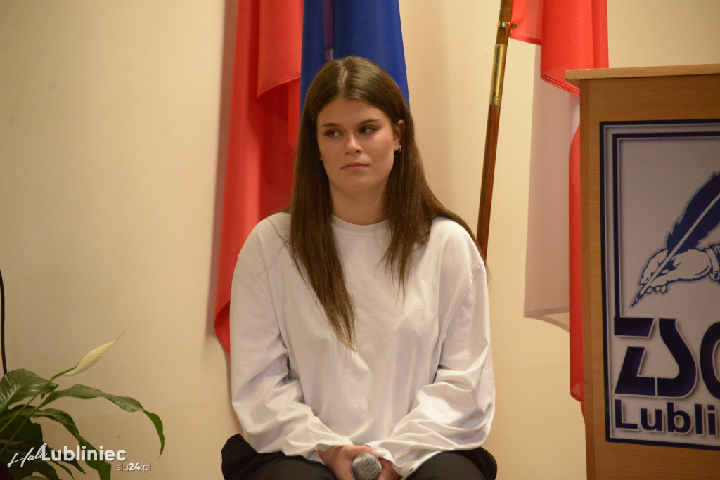 Pożegnanie maturzystów w ZSOT w Lublińcu