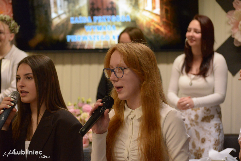 Pożegnanie maturzystów w ZSOT w Lublińcu