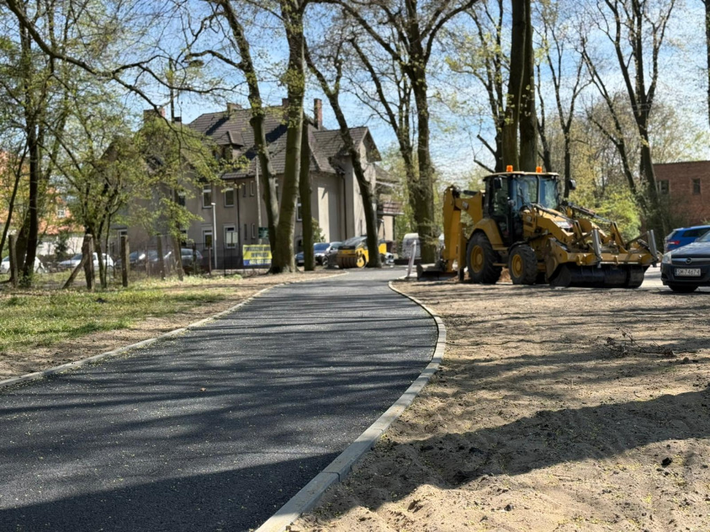 Lubliniec. Przebudowa ścieżki rowerowej