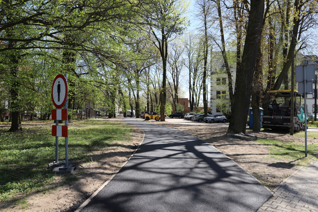 Lubliniec. Przebudowa ścieżki rowerowej