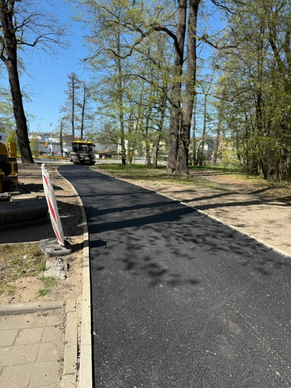 Lubliniec. Przebudowa ścieżki rowerowej