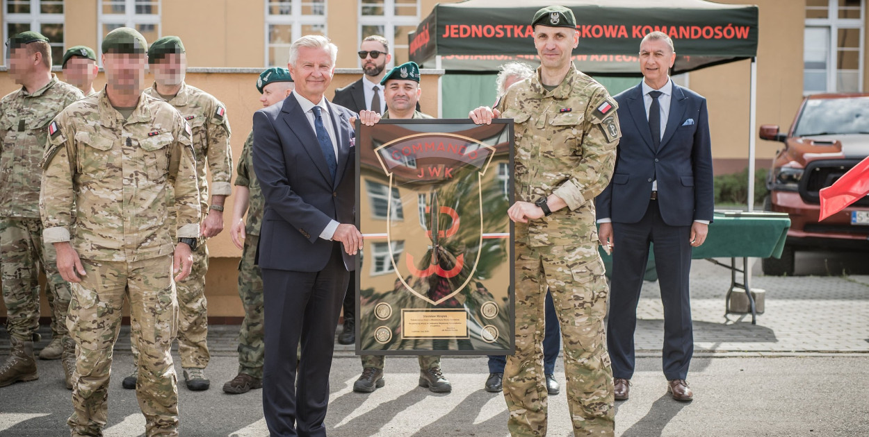 Lubliniec. Wiceminister u komandosów