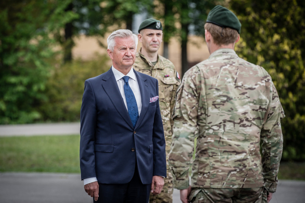 Lubliniec. Wiceminister u komandosów