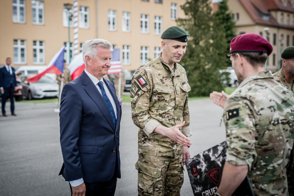 Lubliniec. Wiceminister u komandosów