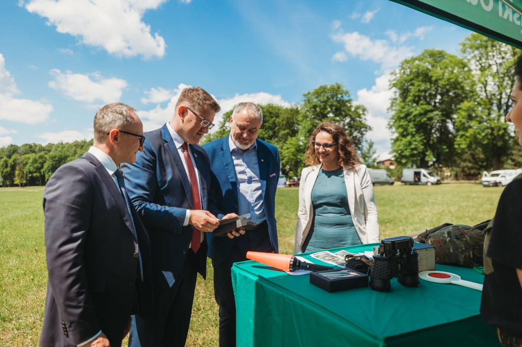 Koszęcin. Mundurowi zapewnili dzieciom zabawę