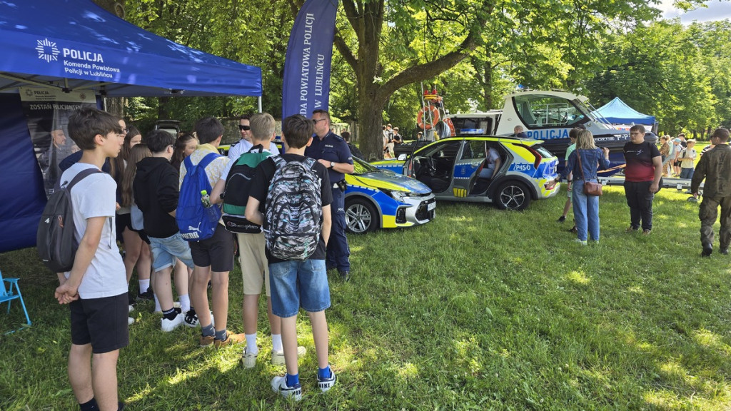 Koszęcin. Mundurowi zapewnili dzieciom zabawę