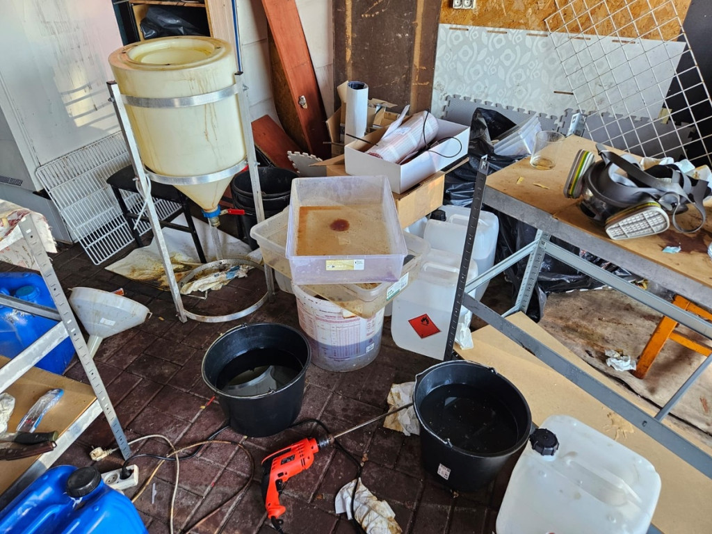 Laboratorium narkotykowe w powiecie lublinieckim