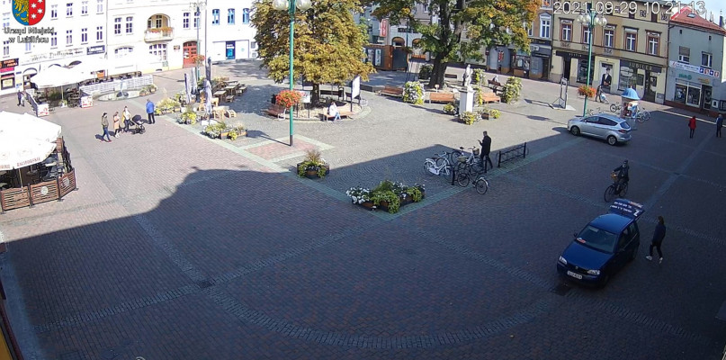 Lubliniec. Kamera na Rynku, można go oglądać całą dobę 