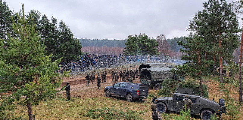 Władze Lublińca solidaryzują się z ofiarami kryzysu migracyjnego na polsko-białoruskiej granicy Fot. Kancelaria Premiera RP