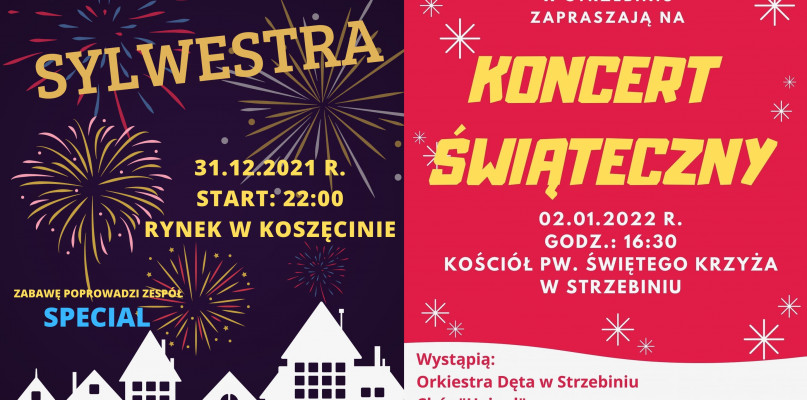 Koszęcin zaprasza na dwie imprezy. Fot. UG Koszęcin