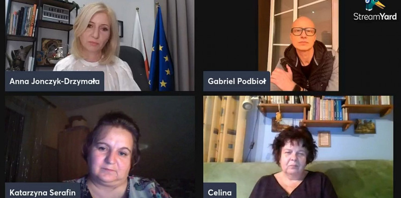  Wiceburmistrz Lublińca Anna Jonczyk-Drzymała zorganizowała internetowy panel na temat lex Czarnek. Fot. Facebook