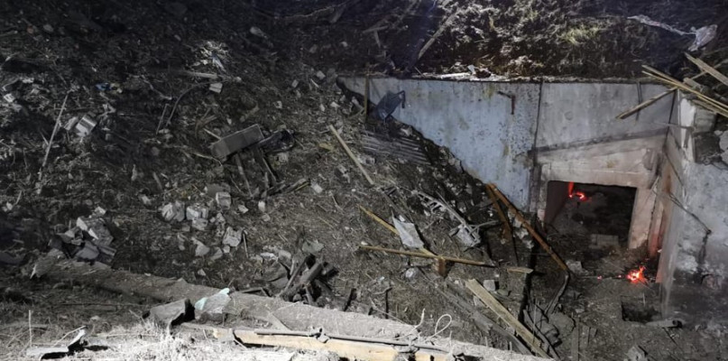 Skutki wybuchu w Nitroergu. Fot. Archiwum prywatne