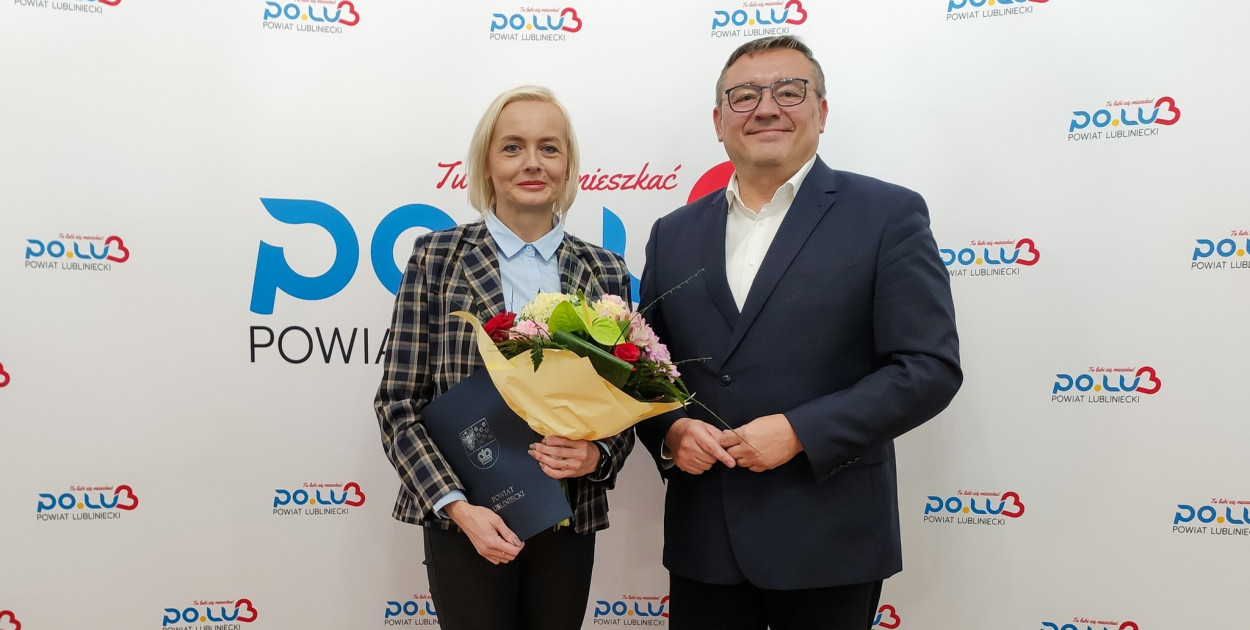 Zarząd Powiatu powiatu lublinieckiego powierzył Anecie Żółtek stanowisko dyrektora Powiatowego Środowiskowego Domu Samopomocy w Lublińcu. Fot. Archiwum starostwa