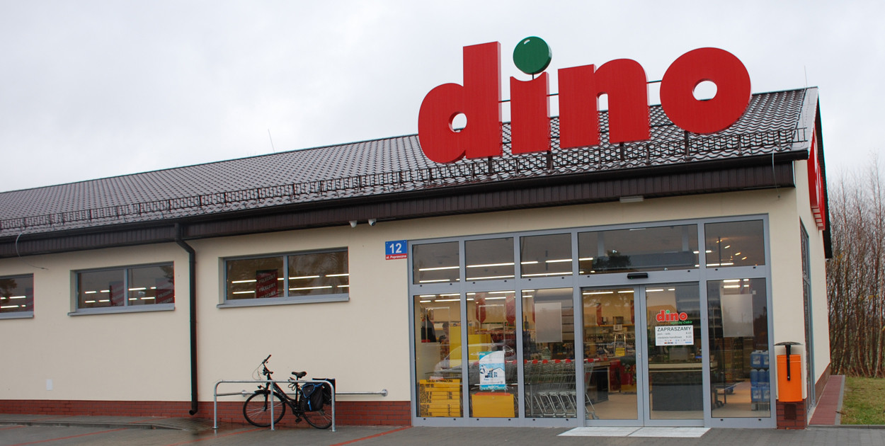 Market Dino w Strzebiniu. Fot. Alicja Jurasz