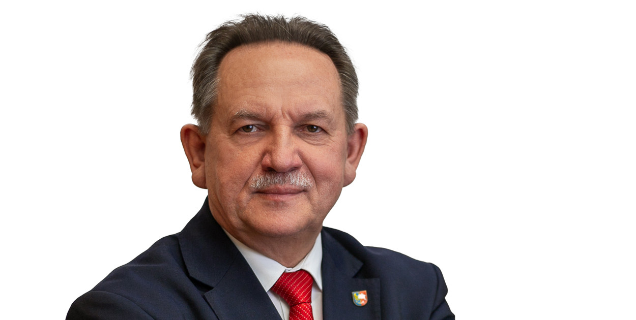 Edward Maniura jest burmistrzem Lublińca od 18 lat. Fot. Archiwum E. Maniury