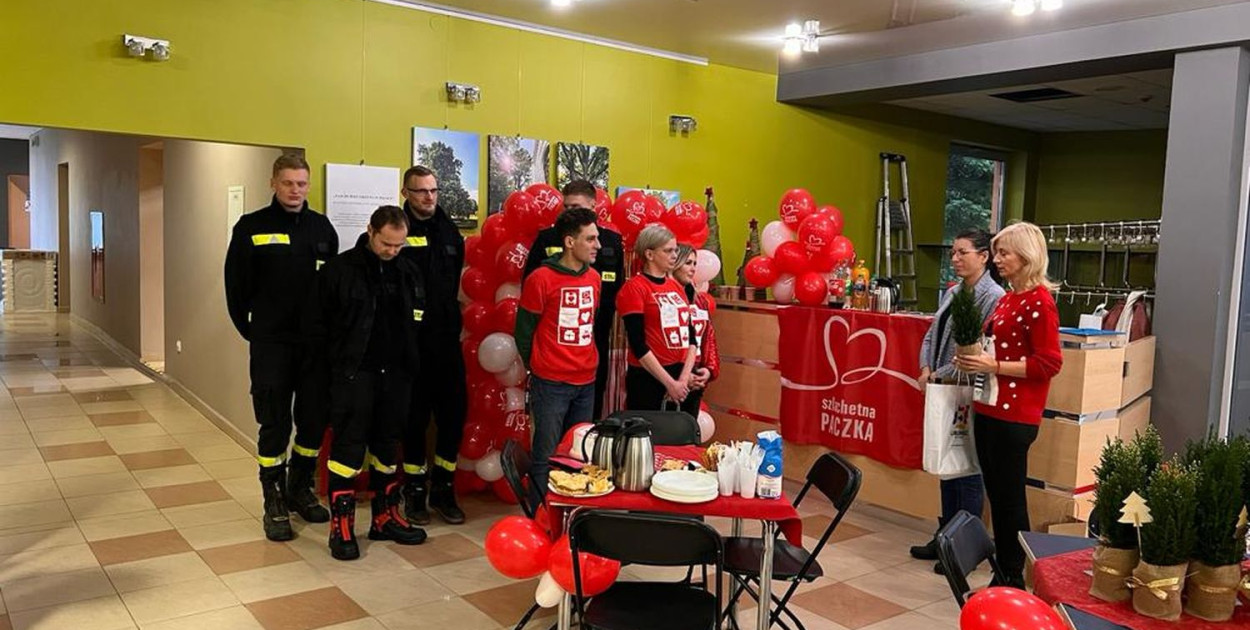 Tak było podczas poprzedniej edycji Szlachetnej Paczki w Lublińcu. Fot. Szlachetna Paczka
