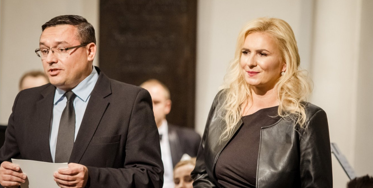 Anita Naczyńska nie jest już przewodnicząca rady powiatu w Lublińcu. Jej odwołania chciał m.in. starostwa Joachum Smyła. Fot. Archiwum starostwa powiatowego