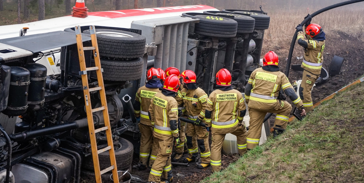 Fot. St. sekc. Łukasz Wołosz/PSP