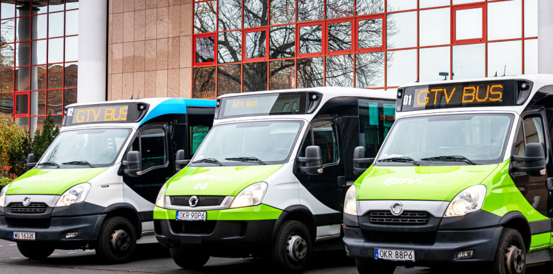 Od wtorku, 1 lutego przejazdy autobusami GTV BUS na terenie Koszęcina są bezpłatne. Fot. GTV BUS