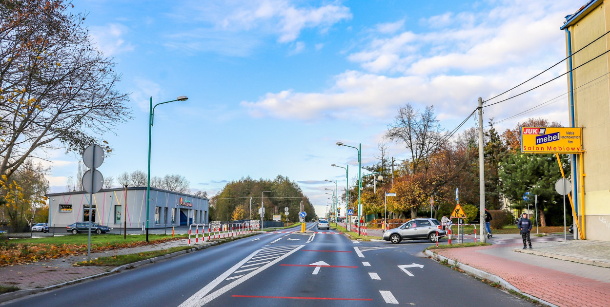 Jedno ze zmodernizowanych przejść dla pieszych. Fot. Archiwum UM Lubliniec