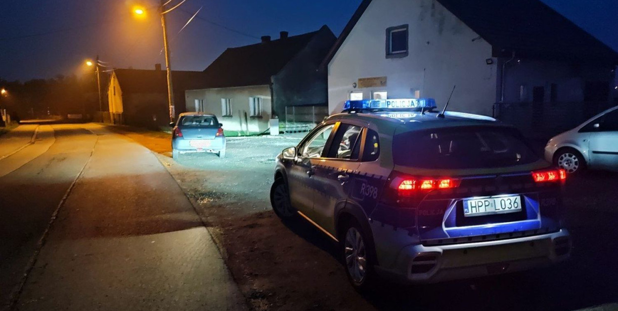 Akcja Trzeźwość w powiecie lublinieckim. Fot. Archiwum policji