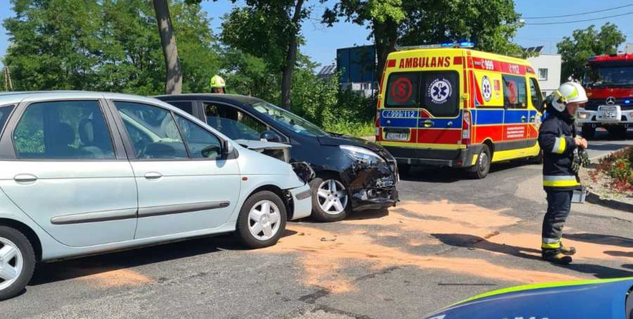 Kolizja w Jawornicy. Fot. Archiwum policji