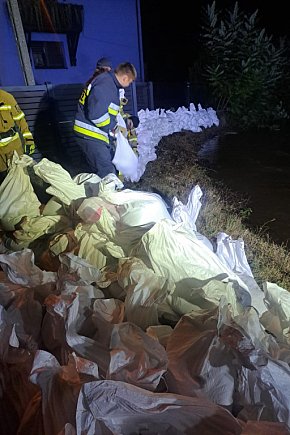 Nasi strażacy wrócili spod Raciborza FOTO Z AKCJI-435