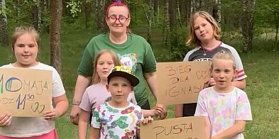 Lubliniec, Pusta Kuźnica. Bieganie dla chorego Ignasia-10440