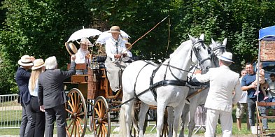 Koszęcin. Zawody w powożeniu i  zaprzęg dziesięciu koni-11443