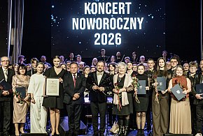 Lubliniec. Koncert noworoczny i nagrody burmistrza