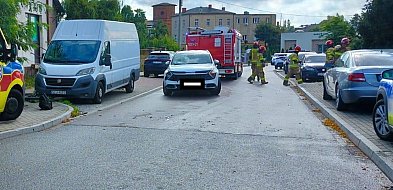 Lubliniec. Potrącenie rowerzysty, potrącenie dziecka na pasach-11704