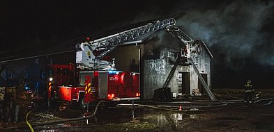 Powiat lubliniecki. Pożar i 3 mln strat, jest decyzja prokuratury