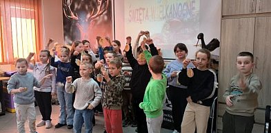 Wielkanocne warsztaty w ośrodku edukacyjnym w Kalinie