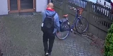 Lubliniec. Kradzież roweru, policjanci proszą o pomoc-12270