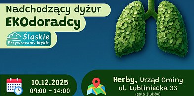 Herby: dyżur ekodoradcy już 10 grudnia. Bezpłatne konsultacje dla...-12423