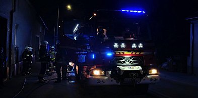 Powiat lubliniecki. Pożar w piwnicy